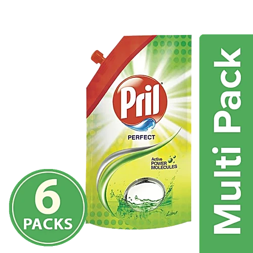 -Pril Dishwash Liquid, 6X120 ml Multipack