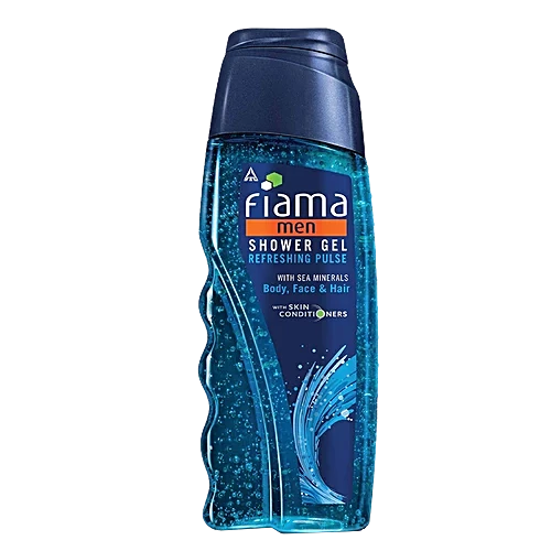 -Fiama Men Refreshing Pulse Shower Gel, 2x250 ml