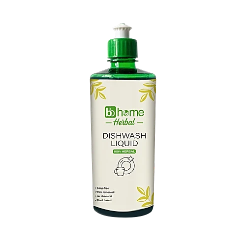 -home Herbal Dishwash Liquid Gel, 500 ml Bottle