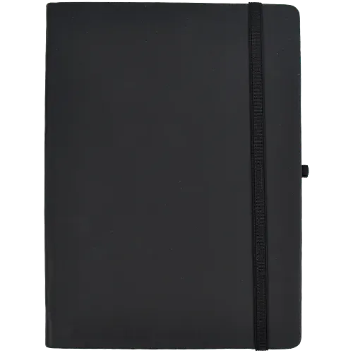 Gravity Notebook Journal - With Elastic, Matte Black, Hard Bound, A5, 1 pc