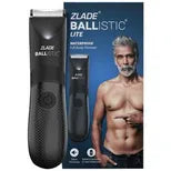 Zlade Ballistic Lite Manscaping Full-Body Trimmer - Waterproof & Silent, AAA Batteries Required, 1 pc