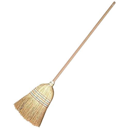 YORK Garden Broom - For Balcony, Garden, Beige, Highly Durable, 1 pc