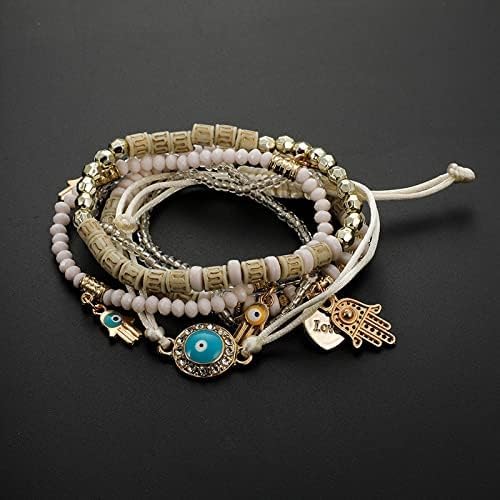 YouBella Jewellery for Women Evil Eye Bracelet for Girls and Women