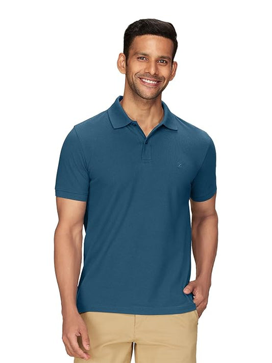 XYXX Men's Nova 100% Combed Cotton Regular Fit Polo Shirt