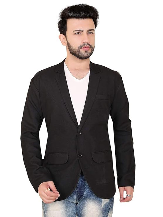 ABC ANY BUDY CLEAN Casual Viscose Blazer for Men's