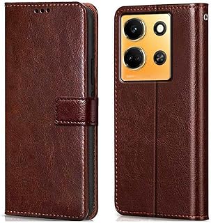 WOW IMAGINE Shock Proof Flip Cover Back Case Cover for Infinix Note 30 5G (Flexible | Leather Finish | Card Pockets