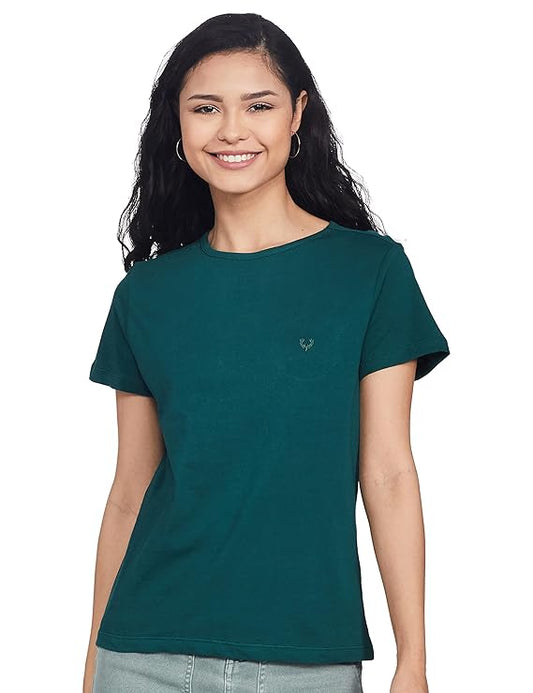 Allen Solly Women's Regular Fit T-Shirt