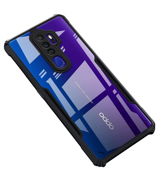 Amazon Brand - Solimo Mobile Cover for Oppo A9 A5 (2020) (Polycarbonate_Black)