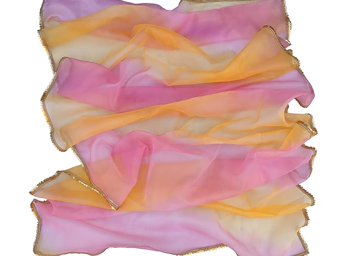 Women's Tie Dye Organza Dupatta