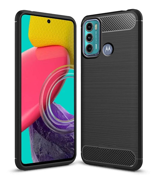 Zapcase Back Cover Case for Motorola Moto G40 Fusion/Moto G60 | Compatible for Motorola Moto G40 Fusion/Moto G60 Back Cover Case | 360 Degree Protection | Soft and Flexible (TPU | Matte Black)