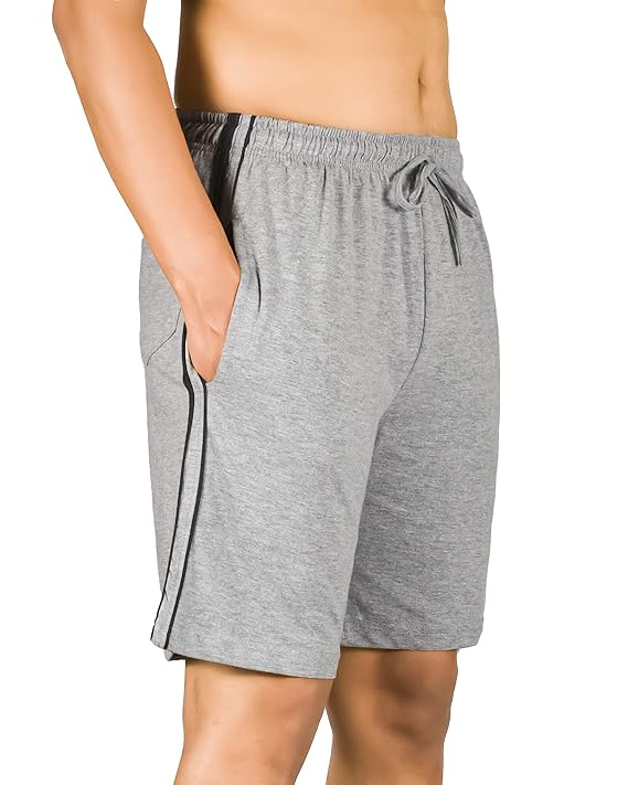 0-DEGREE Men's Regular Fit Shorts with Pocket Multicolor