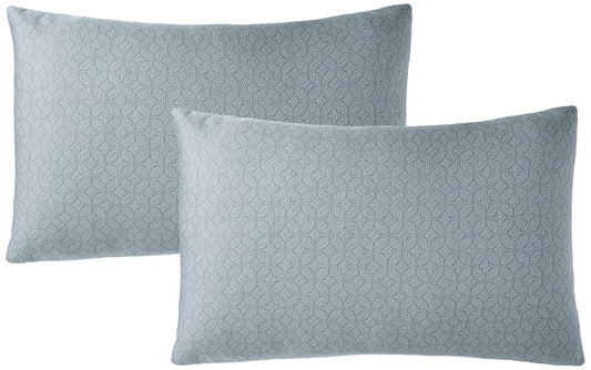 Amazon Brand - Solimo Microfiber Bed Pillow Set (Grey, 43 x 69 cm) 2-Piece